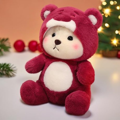 【New Users Only】Cute Bear doll girl birthday gift Sleeping Rest Hug 333