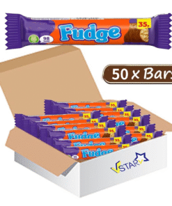 50 x 13.5g Cadbury Fudge Chocolate Bar Treatsize