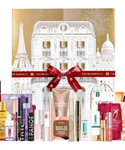 L'Oréal Paris 2025 24-Day Festive Beauty Advent Calendar Gift Set