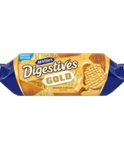 McVitie's Gold Chocolate Digestives, Golden Caramel Flavour, Limited Edition