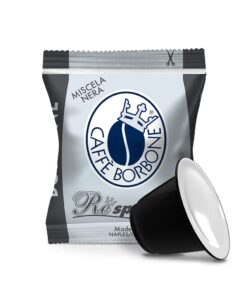 Caffè Borbone Respresso Black Coffee Blend - 100 Capsules for Nespresso Machines