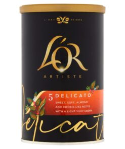 L'OR Artiste Delicato Instant Coffee Intensity 8, 6 x 95g Tins
