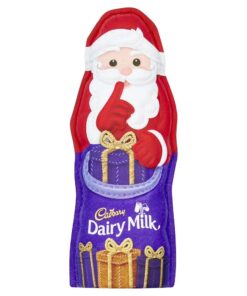 Cadbury Dairy Milk Hollow Chocolate Santa Figure, 100g Festive Christmas Treat