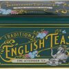 New English Teas Vintage Victorian Tea Tin with 40 English Afternoon Teabags