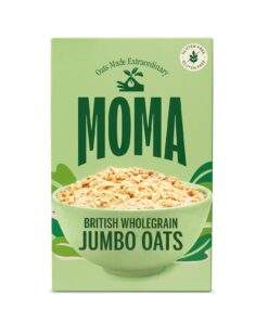 MOMA Porridge PLAIN Breakfast Jumbo Oats - 450g Box
