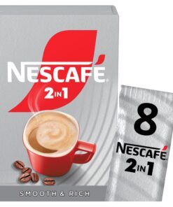 NESCAFÉ 2 IN 1 Original Instant Coffee (1 Pack of 8 Drinks)