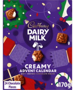 Cadbury Dairy Milk Advent Calendar - Soft Centred Chocolate Pieces 170g