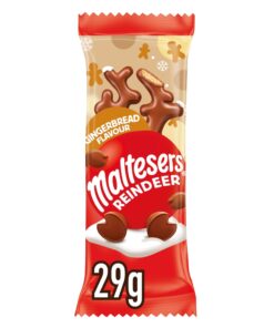 Maltesers Gingerbread Flavour Reindeer, Milk Chocolate, Malt & Honeycomb Treat