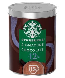 STARBUCKS - Signature Chocolate 42% Cocoa Hot Chocolate Powder, 330g Tin