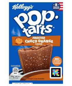 Kellogg's Pop Tarts Frosted Choco Orange Toaster Pastry 4 x 96g