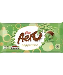 Aero Peppermint Gifting Block – 295g Bubbly Milk Chocolate with Refreshing Peppermint