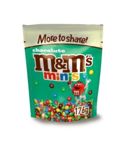 M&M'S Minis Milk Chocolate Bag, 177g - Shareable Chocolate Snack for Gifting & Treats