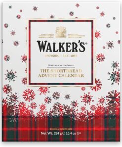 Walker's Shortbread 2024 Advent Calendar - All-Butter Scottish Shortbread Cookies (294g)