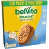 Belvita Breakfast Biscuits Milk & Cereals, a Source of Fibre, 12 x 45 g Bis