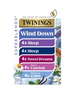 Twinings Wind Down Collection - Herbal Tea Selection for Sleep, Calm & Relaxation