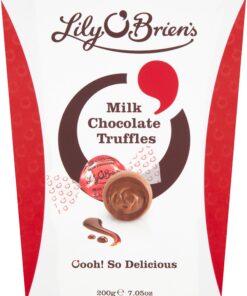 Lily O'Brien's Milk Chocolate Truffles - Individually Wrapped Chocolate Treats