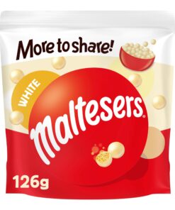 Maltesers White Chocolate & Honeycomb 126g Share Bag