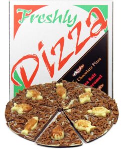 Hamiltons Milk Chocolate Sea Salt and Caramel Gourmet Chocolate Pizza, 240g