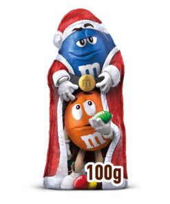 M&M's - Milk Chocolate Christmas Santa Hollow Figure with Mini M&M's (100g)