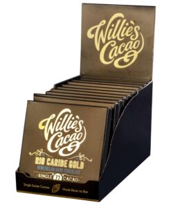 Willie's Cacao - Rio Caribe 72% Dark Chocolate Bar - 50g x 12 - Nutty, Coffee Notes