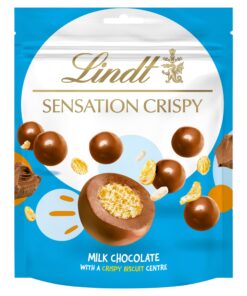 Lindt Crispy Sensation Milk Chocolate Pouch 140g