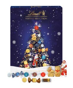 Lindt Festive Selection Advent Calendar 2025 – 24-Day Chocolate Countdown, 289g