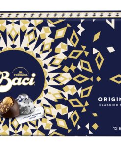 BACI - Original Dark Chocolate Hazelnut Truffles Gift Box, Gluten Free