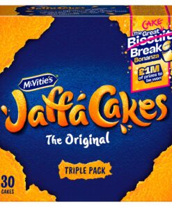 McVitie's Jaffa Cakes Original Chocolate Biscuits Triple Pack 3 x 10 Cakes