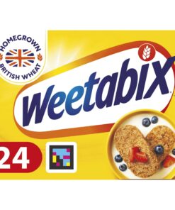 Weetabix - Breakfast Cereal Packed with Fibre, High in Vitamin D, Low in Sugar, 500g