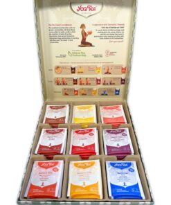 YOGI TEA - Yoga Selection Box Organic Herbal Tea Multipack with 45 Tea Bags