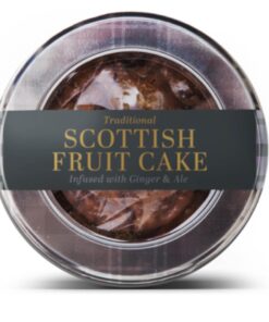 Brodies Traditional Scottish Fruit Cake - 315g - Infused with Ginger and Ale