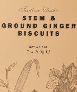 Cartwright & Butler - Stem Ginger Biscuits in 200g Carton