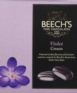 Beech's Violet Creams 90g - Dark Chocolate Covered Violet Fondants