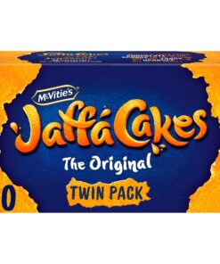 McVitie's Jaffa Cakes Original Chocolate Biscuits Twin Pack 2 x 10 Cakes