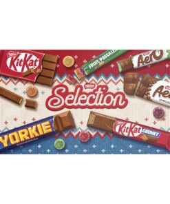 Nestlé Christmas Selection Box 223.5g - Assorted Chocolate Bars with Festive Packaging