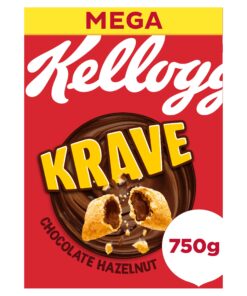 Kellogg's Krave Chocolate Hazelnut Breakfast Cereal, 750g