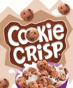 Nestlé Cookie Crisp Cereal 500g - Chocolate Flavour Crispy Wheat and Maize Breakfast Cereal