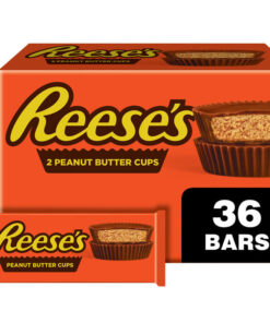 【24-HOUR SALE】REESE'S Milk Chocolate Peanut Butter Cups, 36 Packs(1.5 oz)
