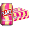 【24-HOUR SALE】Barr American Cream Soda (Zero Sugar) - Fizzy Drinks 24 x 330ml Cans