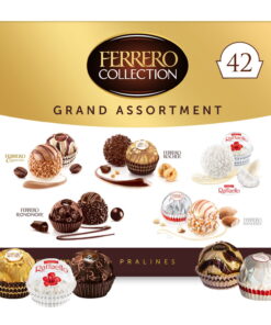 【24-HOUR SALE】Grand Assortment 42 Piece Gift Box | Rocher, Raffaello, Rondnoir, Manderly, Cappuccino