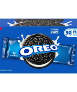 【24-HOUR SALE】OREO Chocolate Sandwich Cookies, 30 Pack (2.4 oz)