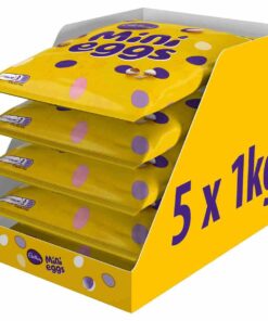 【24-HOUR SALE】Cadbury Mini Eggs Giant Sharing Bag 1KG (Box of 5), 5KG.
